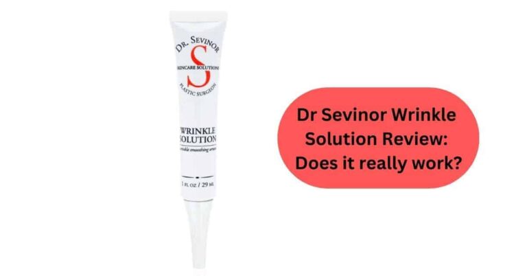Dr Sevinor Wrinkle Solution Review