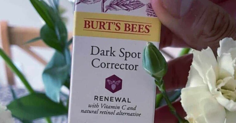 Burt's Bees Dark Spot Corrector Review